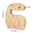 thumbnail image 2 of Cuchillo de madera para niños para cocinar, cortador seguro de frutas y verduras, herramientas de cocina para niños con forma bonita, protección natural y ambiental, 2 of 5