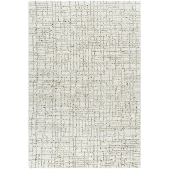 BoutiqueRugs Tibby Traditional, Transitional Area Rug - Light Silver, Silver Gray - 2' x 3'