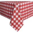 thumbnail image 3 of LAICAIW 100% Waterproof PVC Table Cloth, Oil-Proof, Spill-Proof, 54 x 54 Inch Rectangle, PVC, Table Cover, 3 of 7