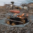 thumbnail image 3 of Parrillas de acero inoxidable para cocinar, parrillas para acampar al aire libre, barbacoa, Picnic, 3 of 8