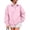 10#Pink, variant on Womens Collared Button Neck Sweatshirt Oversized Long Sleeve Loose Fit Casual Fall Winter Pullover Pink S
