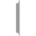 thumbnail image 3 of Ekena Millwork 28"W x 28"H Rectangle Gable Vent (33"W x 33"H Frame Size) Functional, PVC Gable Vent with 1" x 4" Flat Trim Frame, 3 of 14