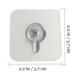 thumbnail image 2 of unbranded 10Ud Gancho Invisible Transparente Para Colgar Marco Soporte Durable Sin Marcas, 2 of 8