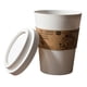 thumbnail image 5 of Cubo de basura con tapa, elegante decoración en forma de taza de café, cubo de basura decorativo, L, 5 of 9