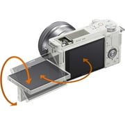 Sony ZV-E10 (White) Mirrorless Camera with16-50mm & 55-210mm Zoom Lenses + 64GB SD Card and More (International Version)