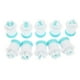 thumbnail image 5 of 10 moldes para galletas de fondant, sellos para galletas, moldes para estampar números del 0 al 9, 5 of 8