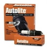 Autolite 665 Copper Core Flat Pack Spark Plug , Pack of 1