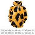 thumbnail image 2 of Leopard Print Pattern Men's Women Vintage 3D Hooded Sweatshirt - All-Season Loose Fit Streetwear, 2 of 6