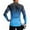 Blue, variant on Mens Cycling Jersey Cycling Shirt Long Sleeve Bike Riding Shirt, Racing Matrix Grid Sportswear with 3 Rear Pockets, Moisture Wicking, Breathable Quick Dry Biking Shirt