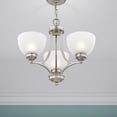 thumbnail image 4 of Livex Lighting Somerset Chandelier in Brushed Nickel, 4 of 12
