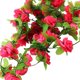 thumbnail image 4 of Toystoory 2 uds. De rosas artificiales pequeñas, enredadera colgante, decoración de plantas falsas para bodas Decoración del hogar Rosa roja, 4 of 6