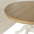 thumbnail image 2 of Linon Tobin 2-Piece Farmhouse Corner Dining Nook with Table and Storage, Seats 4-5, White, 2 of 19