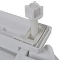 thumbnail image 2 of vidaXL Soft-close Toilet Seat White Oval, 2 of 8