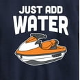 thumbnail image 3 of Instant Message - Just Add Water Jet Ski - Toddler & Youth Crewneck Fleece Sweatshirt, 3 of 6