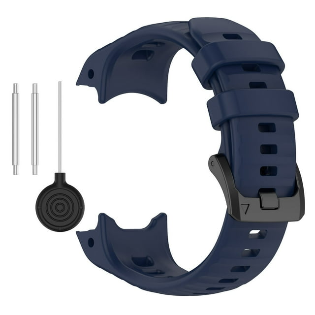 Smart Sports Watch Strap, Official Style Silicone Replacement Band, Soft & Skin-Friendly, Breathable & Sweat-Resistant, Easy Installation