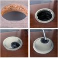 thumbnail image 3 of Cable Organizer Grommet For Office And Home, Multifunctional Usage Zinc Alloy Material 60Mm, Cable Management With Wide Application (4Pcs), 3 of 5