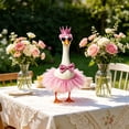 thumbnail image 4 of Lzobxe Porch Goose Clothes, Outdoor Garden Gooses Clothes for Cement or Plastic Statue, Yard Costume Set for Patio Lawn Entrance Decoration, 4 of 7