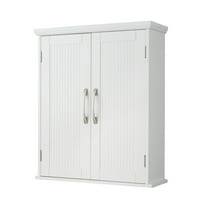 Teamson Home Newport Contemporary Wooden Removable Cabinet, White