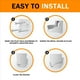 thumbnail image 4 of 6X Soporte de Pared para Deco X20 X60 X50 X55 WiFi 6 Soporte de Montaje en Pared con Organizador de Cables WiFi de para el Hogar 1 Pieza, 4 of 5