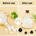 thumbnail image 6 of 24PCS 4 Sizes Silicone Stoppers for Salt and Pepper Shakers 13/64 5/16 7/16 19/32 Inch Salt Plug Stopper Replacement Black Bottle Caps Reusable Round End Cap Corks for Bottles Pots, 6 of 9