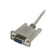 StarTech.com Serial Cable 6 ft Straight Through - DB9 F/F - Serial Cable - DB-9 (F) to DB-9 (F) - 6 ft - Serial Cable - DB-9 (F) to DB-9 (F) - 6 ft - for P/N: ICUSB23208FD, ICUSB23216FD, ICUSB232PROC, PCI2S1P2, P – image 3 sur 3