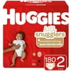 Huggies Little Snugglers Baby Diapers, Size 2, 180 Ct, Economy Plus Pack