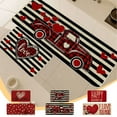 thumbnail image 7 of SLYNSHome - 2 Piece - Valentine's Day Kitchen Floor Mats Decoration - 23.6x15.7/15.7x47.2 inch - Super Absorbent Soft Non-Slip Runner Rugs for Home,Bathroom Decor, 7 of 7