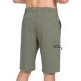thumbnail image 4 of Little Donkey Andy Men’s Ultra-Stretch Quick Dry Lightweight Bermuda Shorts Drawstring Zipper Pocket Hiking Travel Golf Sage XXL, 4 of 6