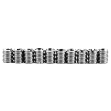M8,M10 Thread Repair Inserts, 10pc Stainless Steel Nut Kit For Fasteners