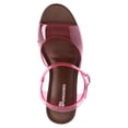 thumbnail image 4 of No Boundaries Women's Lucite Wedge Sandals, 4 of 7