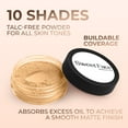 thumbnail image 7 of 2pc FOUNDATION with KABUKI BRUSH Mineral Makeup (BEIGE) Matte Loose Powder Bare Face Cosmetics Full Coverage Long Lasting All Skin Types SPF 18, 7 of 7