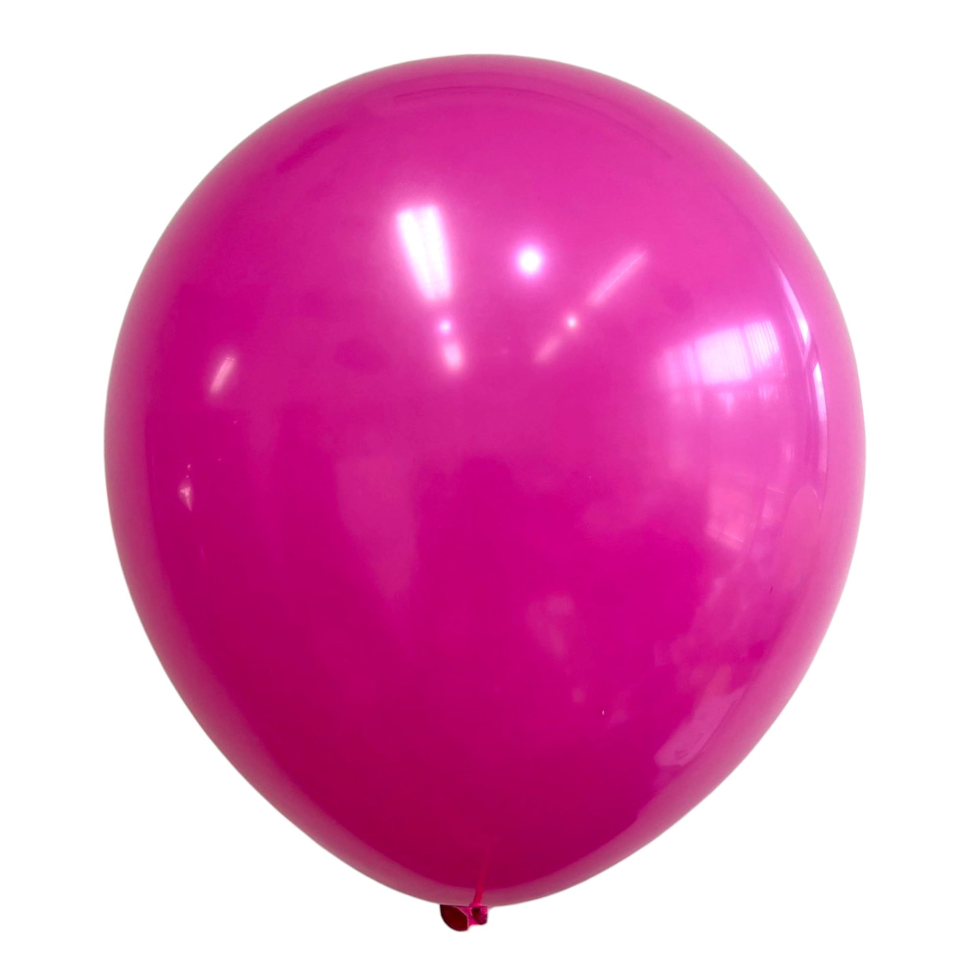 Celebrate It Large Latex Balloon - Solid Color Party Balloons for Bouquets & Event Decor Dark Pink 18 24 Packs (120 Total)