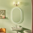 thumbnail image 2 of Kichler 55225BK Gioe 2 Light 14" Wide Vanity Light - Black, 2 of 7