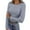 Grey, variant on Comdrip Thermal Tops for Women, Long Sleeve Shirt for Women Light Fleece Tops Spring 2025 Crew Neck Casual Basic T Shirts Thermal Long Sleeve Women Green L