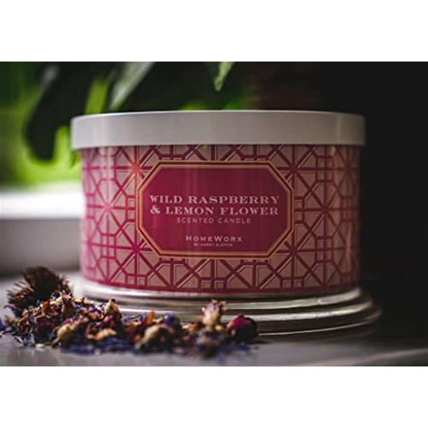 Homeworx Harry Slatkin 4 Wick Candle Velvet Peony Jasmine