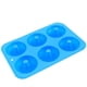 thumbnail image 1 of Cateissary Molde para rosquillas de 6 cavidades, bandeja antiadherente de silicona para hornear, resistente al calor, reutilizable, para hacer Type4 NO4, 1 of 6