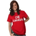 thumbnail image 4 of Oh Canada National Anthem CAN Native Men's Graphic T Shirt Tees Brisco Brands L, 4 of 6