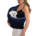 thumbnail image 1 of Manta para mascotas OrgMemory para perros pequeños y gatos de 1,4 a 3,6 kg, color azul, 1 of 7