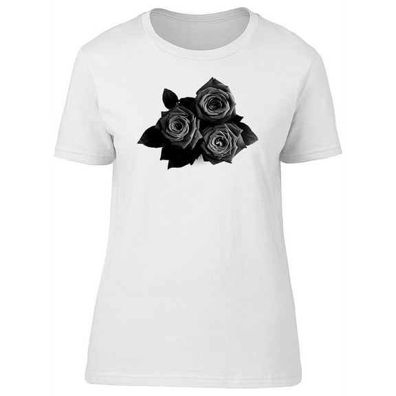 Three Dark Roses Tee Women's -Image by Shutterstock