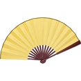 thumbnail image 1 of Chinese Fan Folding Fan Hand Fans with Traditional Chinese Arts 13inch (Yellow), 1 of 5