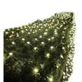 thumbnail image 3 of Holiday Wonderland 48950-88 150 Light Count 4' x 6' Clear Net Christmas Lights - Quantity of 24, 3 of 4