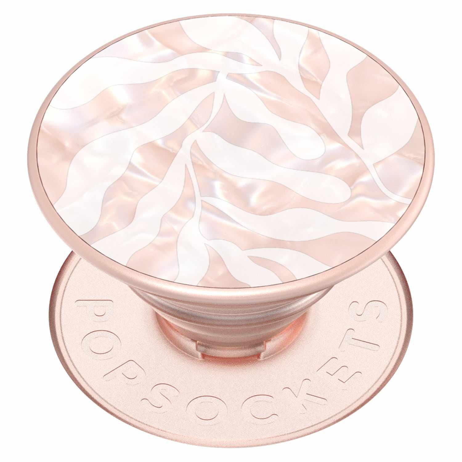 PopSockets PopGrip Acetate Serenity Magnétique | Support de Téléphone | Interchangeable, Compatible avec la Recharge Sans Fil