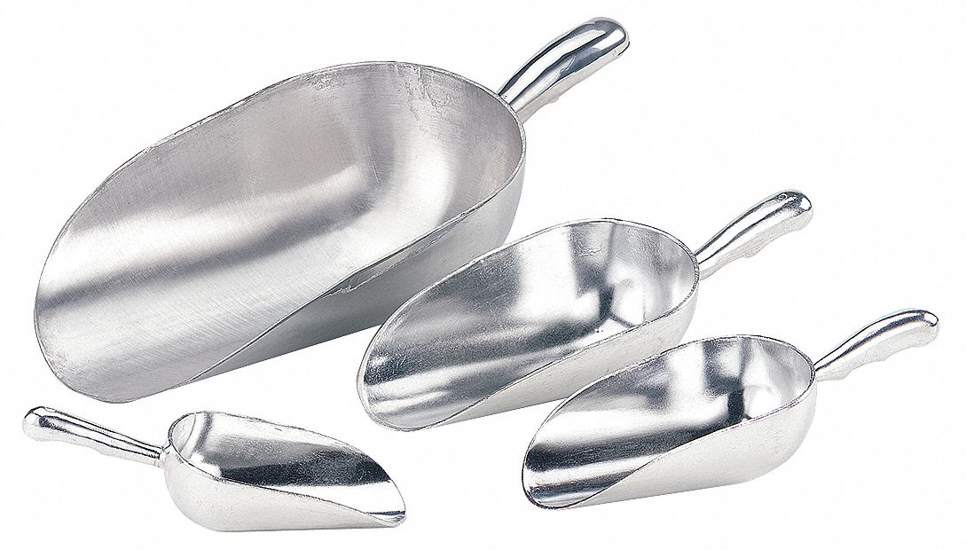 Crestware Aluminum Scoop,12 oz. AS12