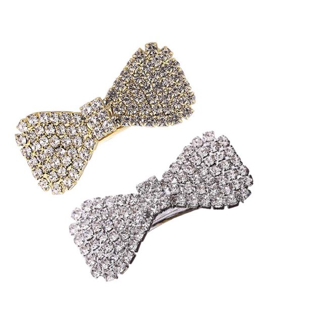 6 piezas de pinzas para el cabello con diamantes de imitación de cristal, lazos para el cabello transparentes, pasadores, Mini pinzas para el cabello de cocodrilo con diamantes de imitación,