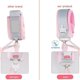 thumbnail image 3 of Anti-lost Wrist Tie (8.2ft), Wrist Leash For Toddler Kids Child Safety With Key Lock, 2-pack, Pink And Blue, 3 of 5