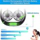 thumbnail image 5 of ventilateur Portable Autour De Nuque, Mini Ventilateur Usb Recargable Ventilateur De Tte Pour Le Visage Ventilateur Main, petit Ventilateur De, 5 of 5