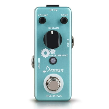 Donner Guitar Stylish Fuzz Traditional Rich,Aluminium-alloy Classic Effects