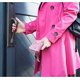 thumbnail image 4 of Cartera de mujer linda con corazón bordado (rosa claro) con dije de estrella Cartera de cuero de PU con ranuras para tarjetas y compartimentos Tarjetero para mujer Cartera de color sólido con cremall, 4 of 5