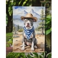 thumbnail image 3 of Yorkshire Terrier Yorkie Cowboy Welcome House Flag, 3 of 5