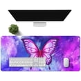 thumbnail image 4 of Gaming Mouse Pad 31.5x11.8 Inches Romantic Dream Animal Butterfly Moth Pattern Printed Game Mouse Pad for Home Office Game Studio BDXPMN42, 4 of 6